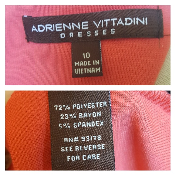 Orange Adrienne Vittadini Dress - Picture 7 of 8